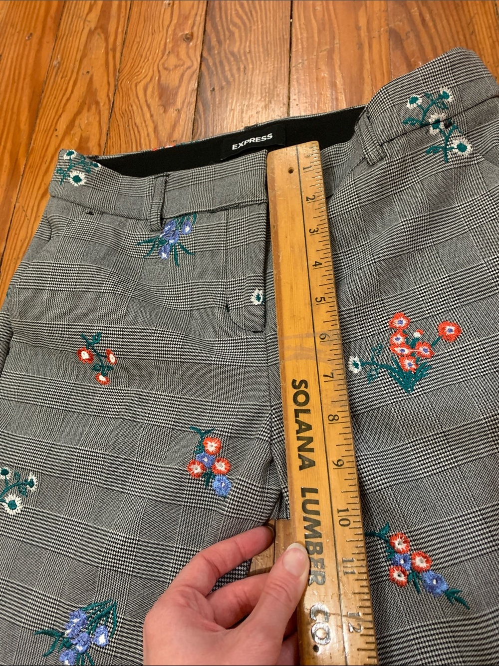 Express Columnist Skinny Mid Rise Pant - Picture 7 of 10